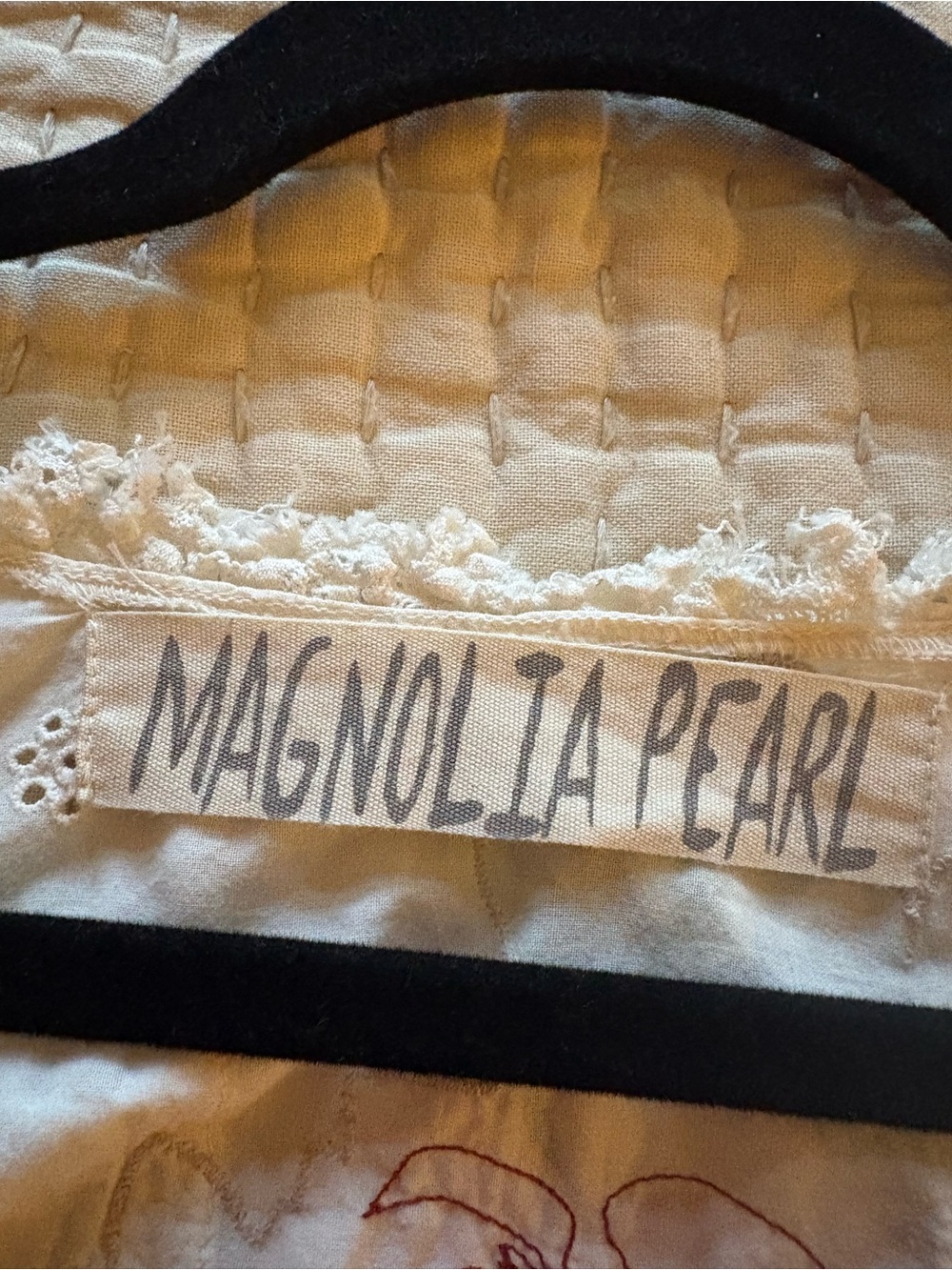 Magnolia Pearl Eyelet Appliqué Coronado dress - Picture 11 of 13